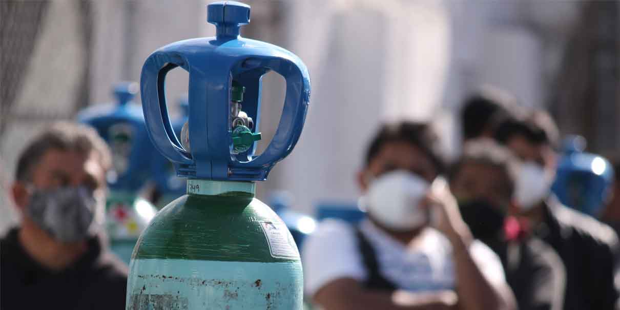 Escases de oxígeno en Puebla es por falta de tanques