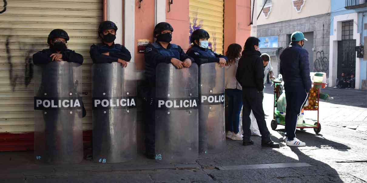 Gobierno de Puebla sin apoyo de la policía municipal