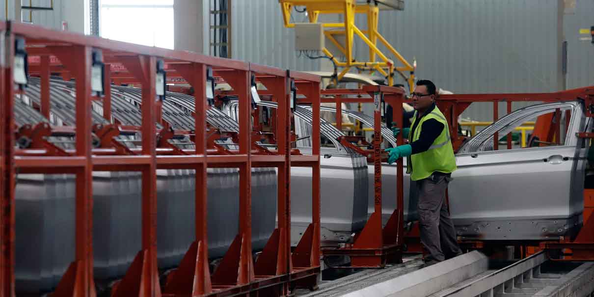 Puebla exportó en 2020 14% más de autos que en 2019