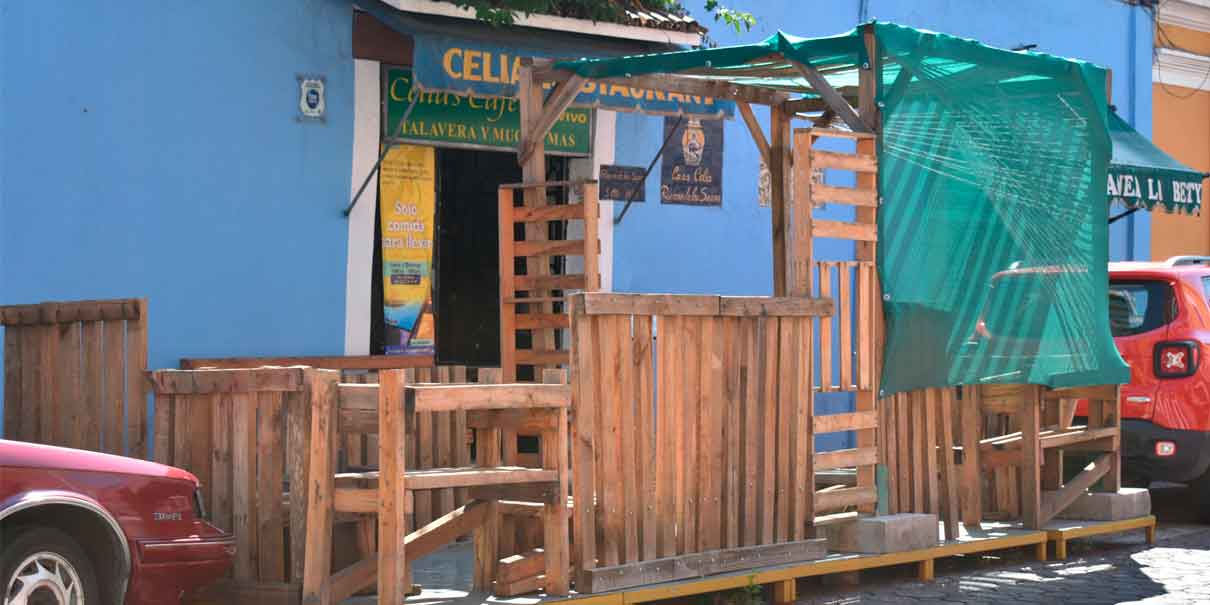Restauranteros se quejan de la instalación de Parklets