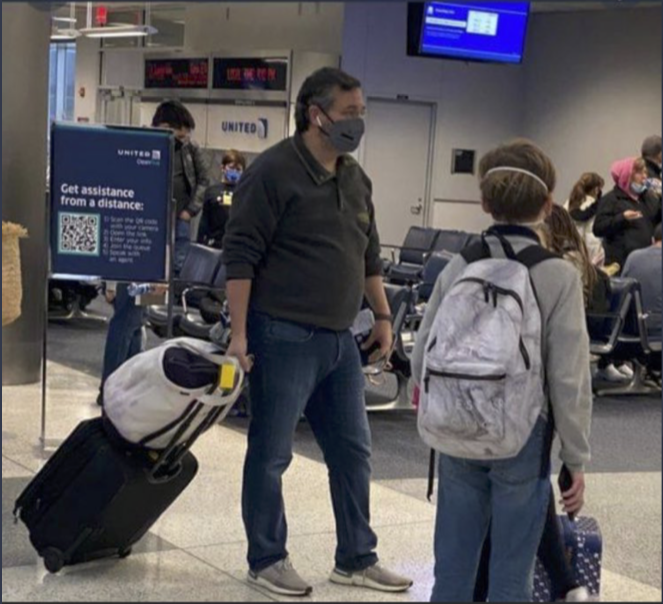 Senador Ted Cruz viaja a Cancún mientras millones en Texas padecen la tormenta invernal