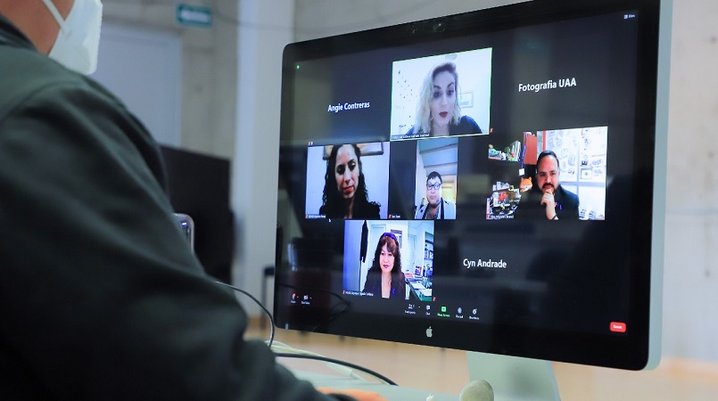 Realiza UAA panel virtual sobre el acceso a la justicia de víctimas de feminicidio