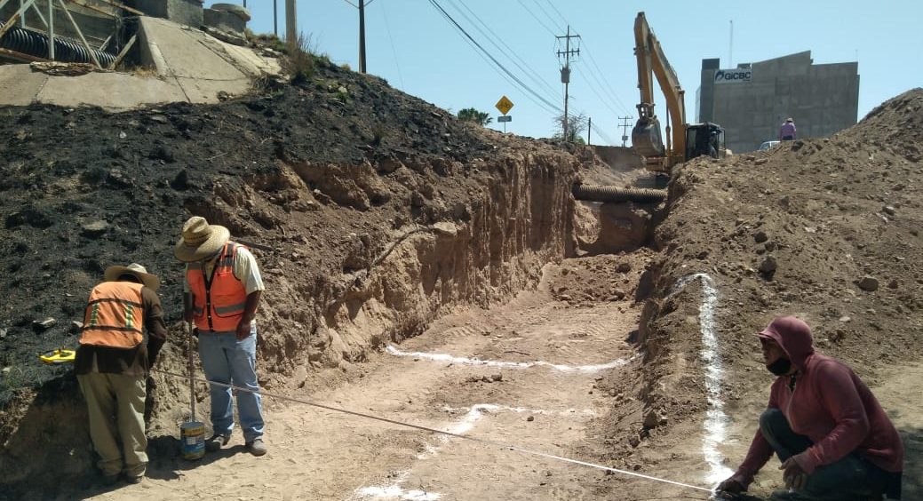 Cerrarán parcialmente Av. Guadalupe González por obras de colector sanitario