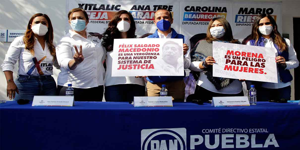 PAN Puebla sin candidatos acusados de violencia contra las mujeres