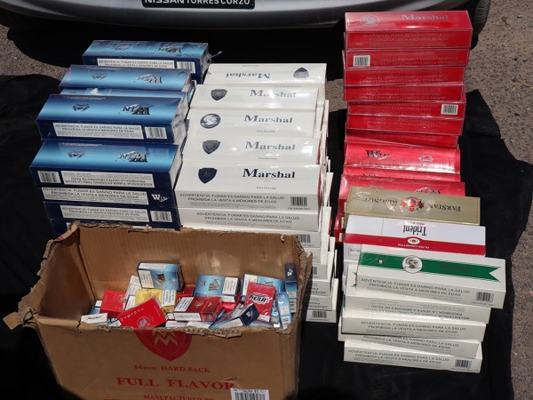 Detienen a sujeto con 24 mil cigarros de contrabando en Aguascalientes