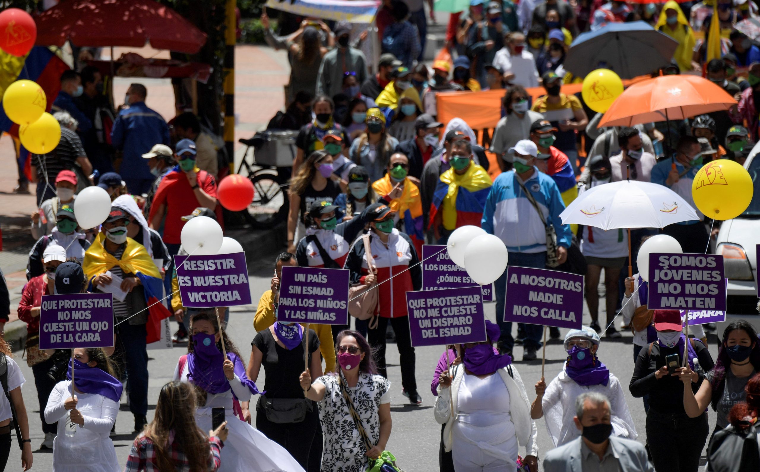 Colombia: premio Nobel de la Paz pide al gobierno reconocer abusos policiales contra manifestantes