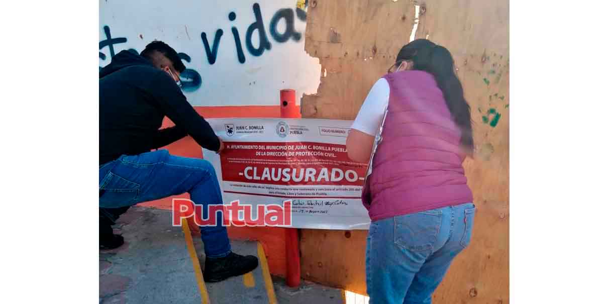 Clausuran empresa Bonafont en Puebla