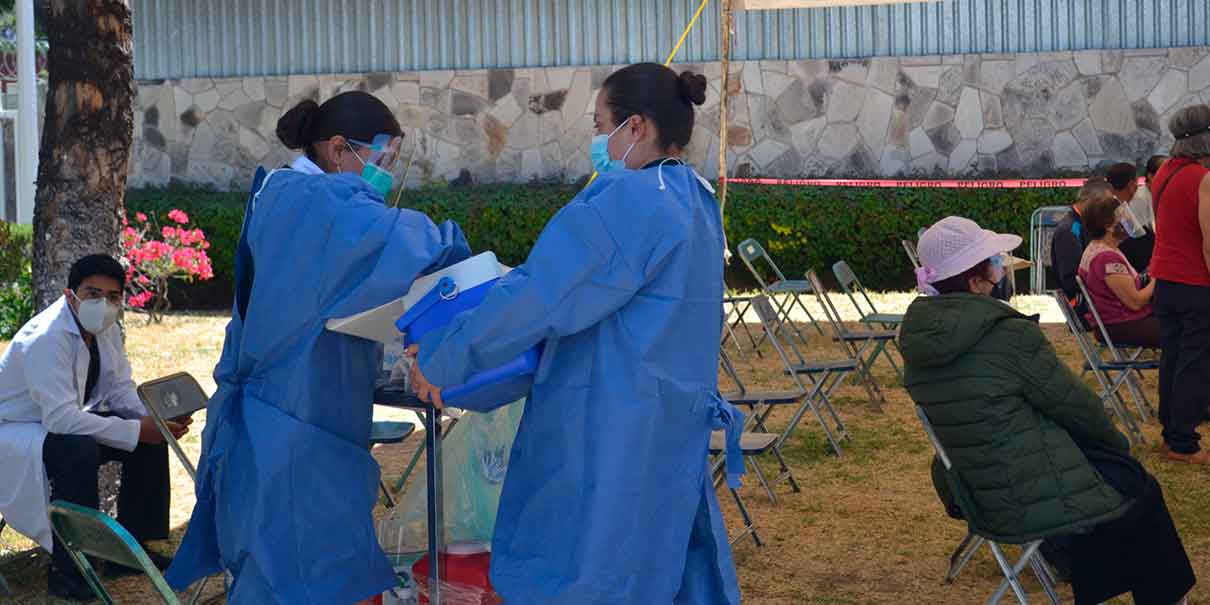 Mañana inicia vacunación a personas de 50 a 59 años en municipios conurbados de Puebla