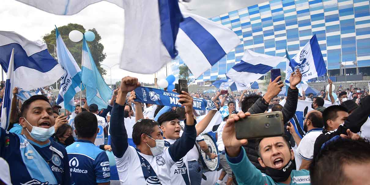 Permitirán aforo del 50 % en encuentro Puebla vs Santos