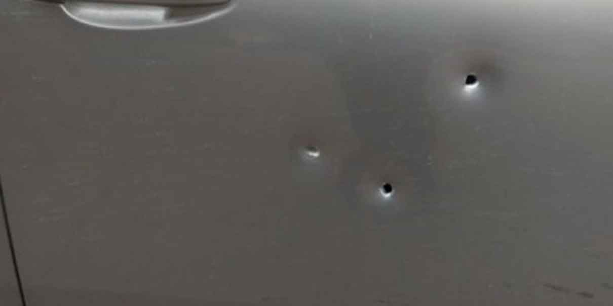 Balean camioneta de candidata por la coalición PAN-PRD en El Seco