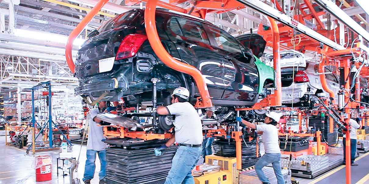 Sector industrial de Puebla incrementa a 70% de trabajadores