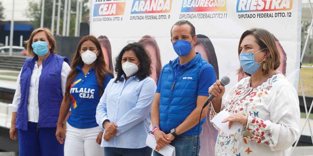 CON TODO. Xóchitl Gálvez asegura que los gobiernos de Morena son “ineptos”