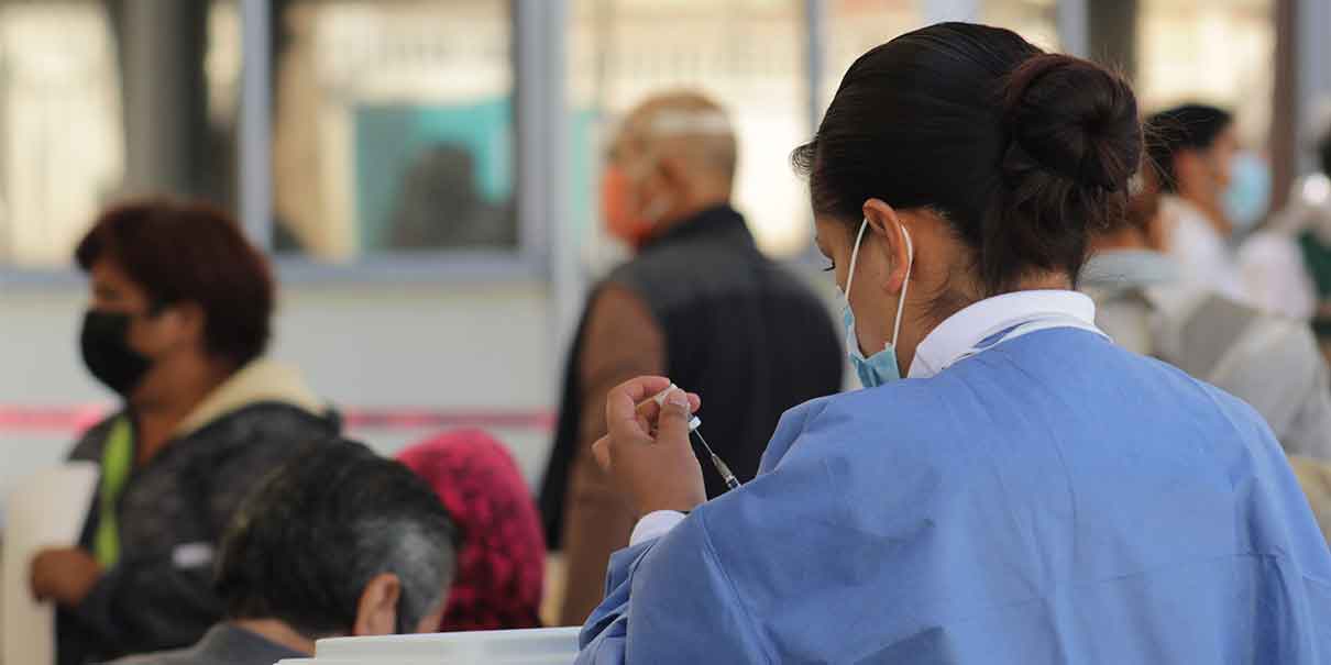 Vacunación anti Covid a personas de 50 a 59 años de edad en municipios de la Sierra Norte