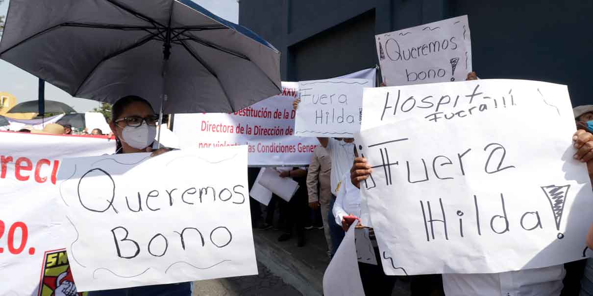 Por incumplir con Bono Covid, SNTSA pide audiencia con Barbosa para destituir a Hilda Vázquez