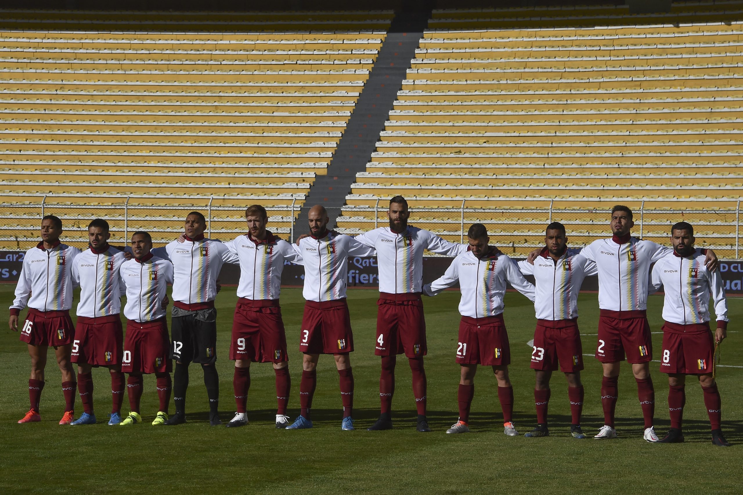 Delegación de Venezuela, con 12 miembros con covid previo a inaugurarse la Copa América