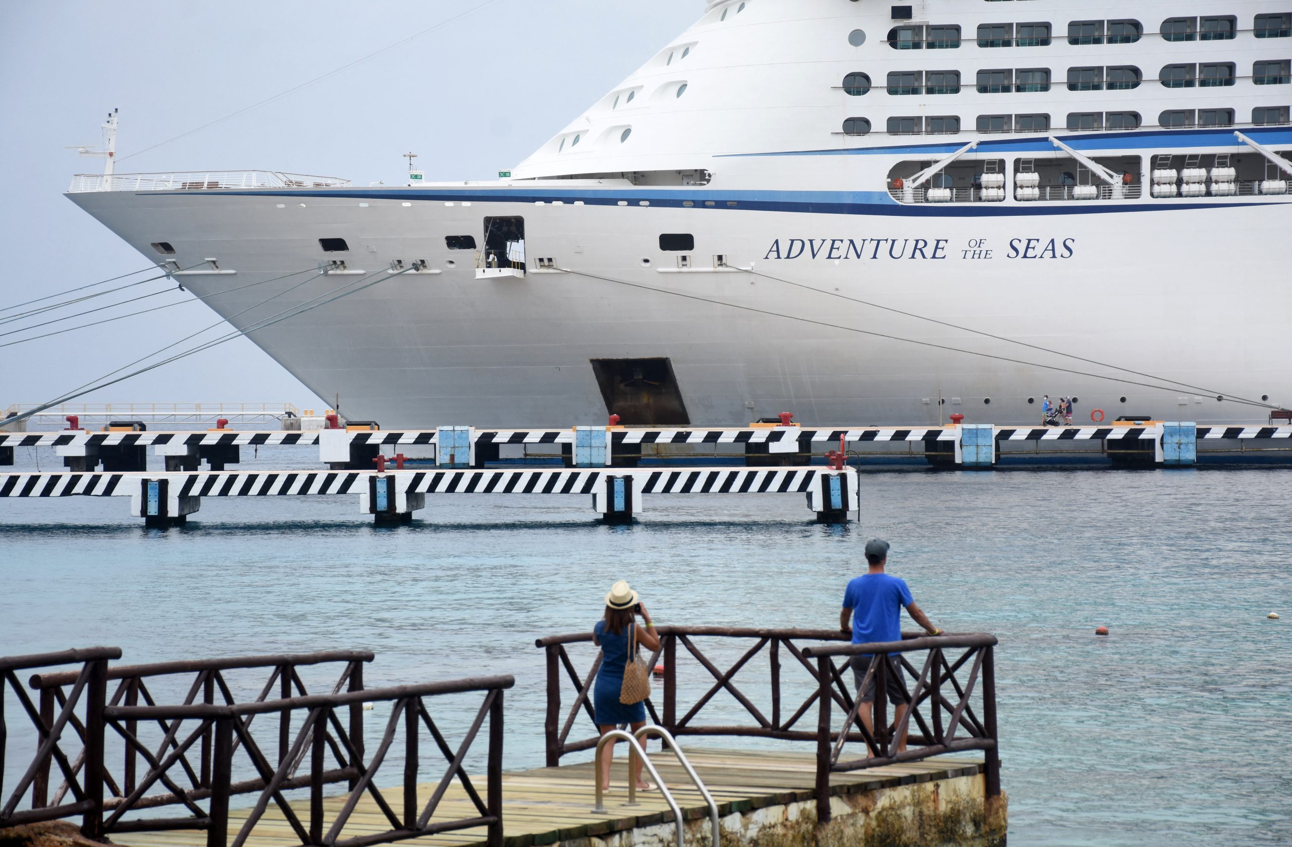 Cozumel recibe con mariachis al primer crucero tras 15 meses de inactividad en ese sector