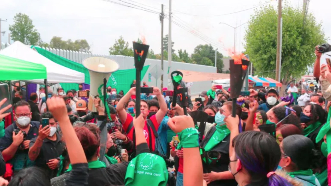 Marea Verde en Hidalgo