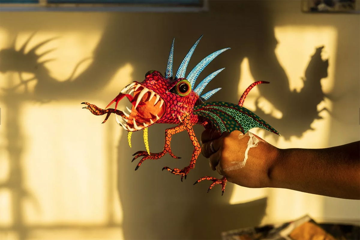 El Doodle de Google honra al artista mexicano Pedro Linares López, padre de los alebrijes