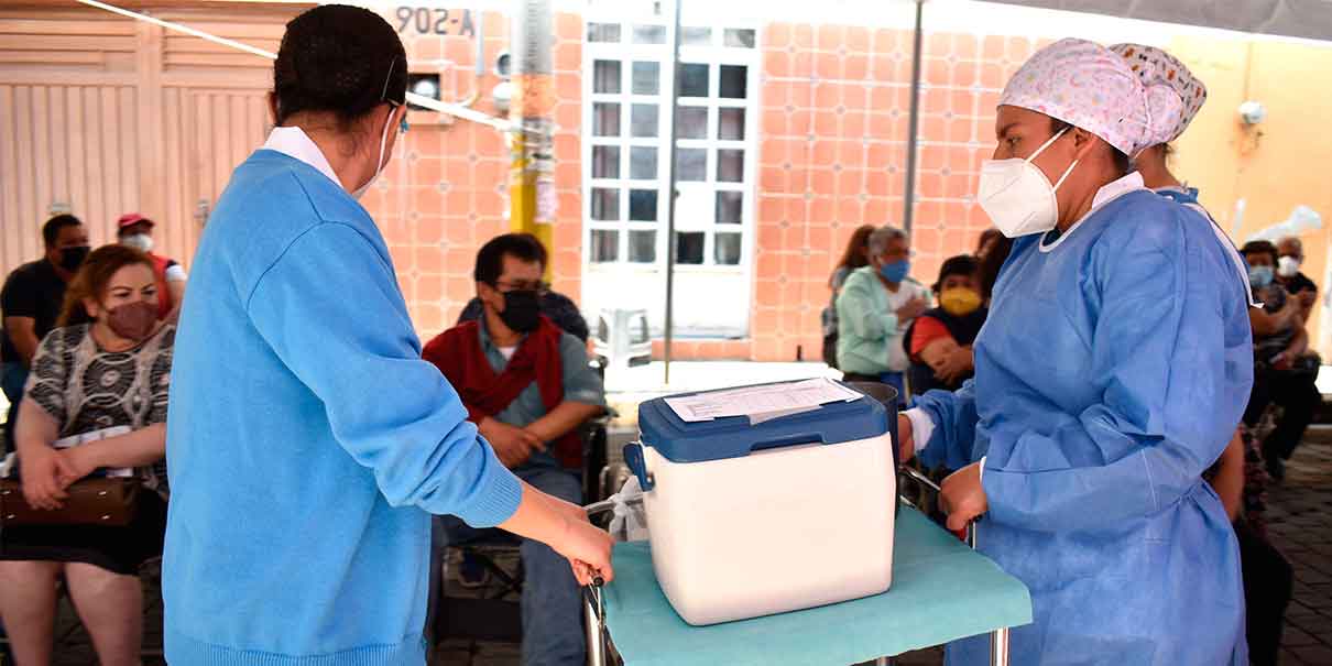 Puebla ha recibido un millón 723 mil 597 vacunas contra el Coronavirus