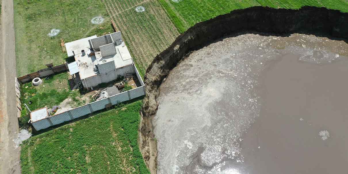 SOCAVÓN. Repondrán terreno y casa a familia afectada, y se pagará por cultivos dañados