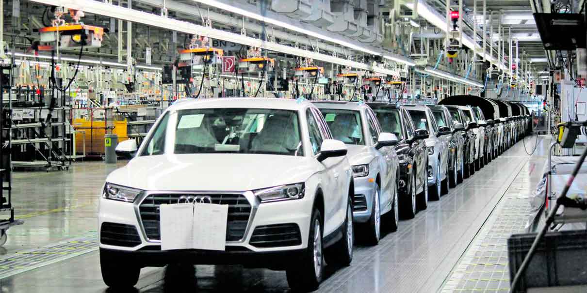 Sin insumos, AUDI Puebla sufre más paros técnicos