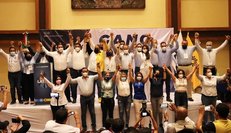 Arrasa PAN en elecciones de Aguascalientes