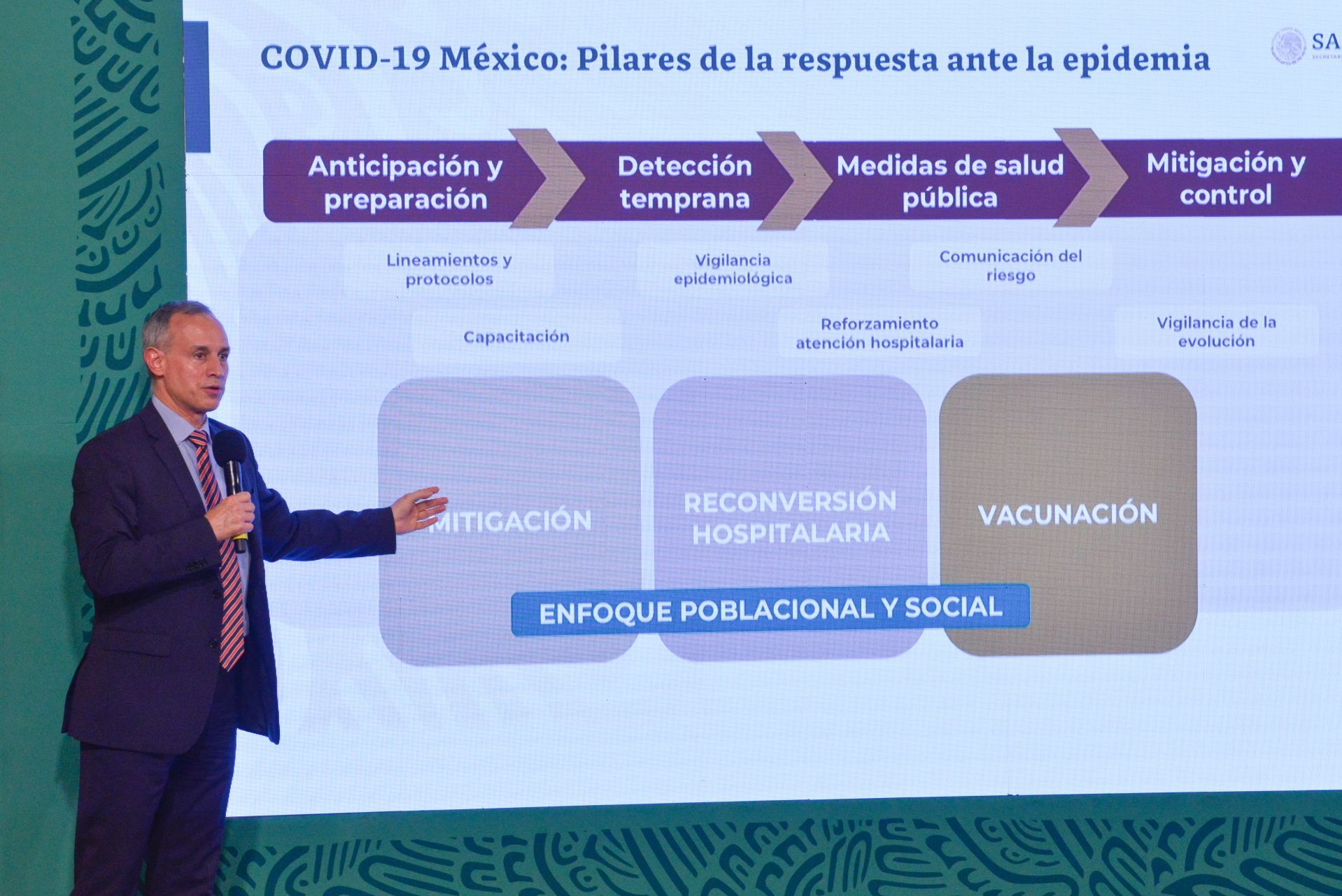 Secretaría de Salud anuncia desmantelamiento de algunos centros de atención covid-19