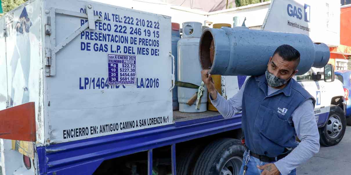 AL CIELO, incrementa cilindro de 20 kilos de gas a 517 pesos en Puebla