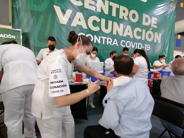 Mañana tocan segundas dosis para adultos mayores de 50 años en Aguascalientes