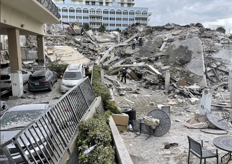 EU: 46 muertos y 94 desaparecidos, el nuevo saldo tras derrumbe de edificio de Florida