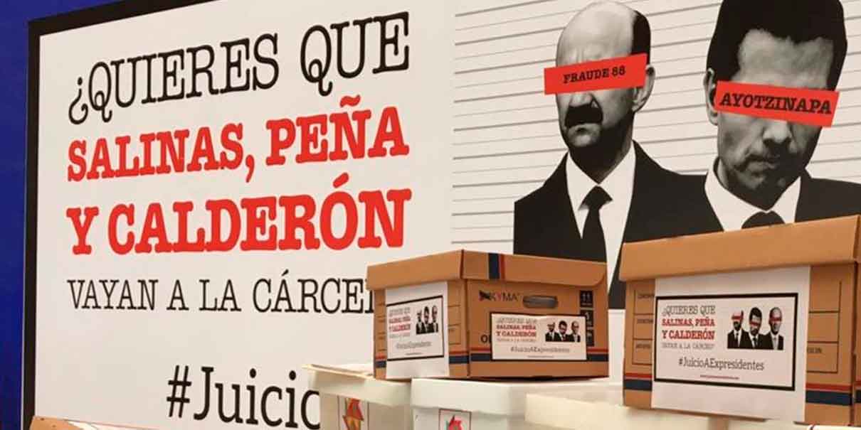 Frenan Consulta Popular para enjuiciar a ex presidentes en Puebla