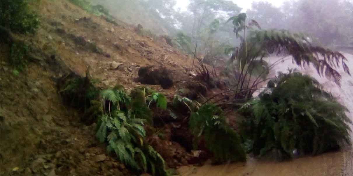 Lluvias dejaron daños en en tres municipios poblanos
