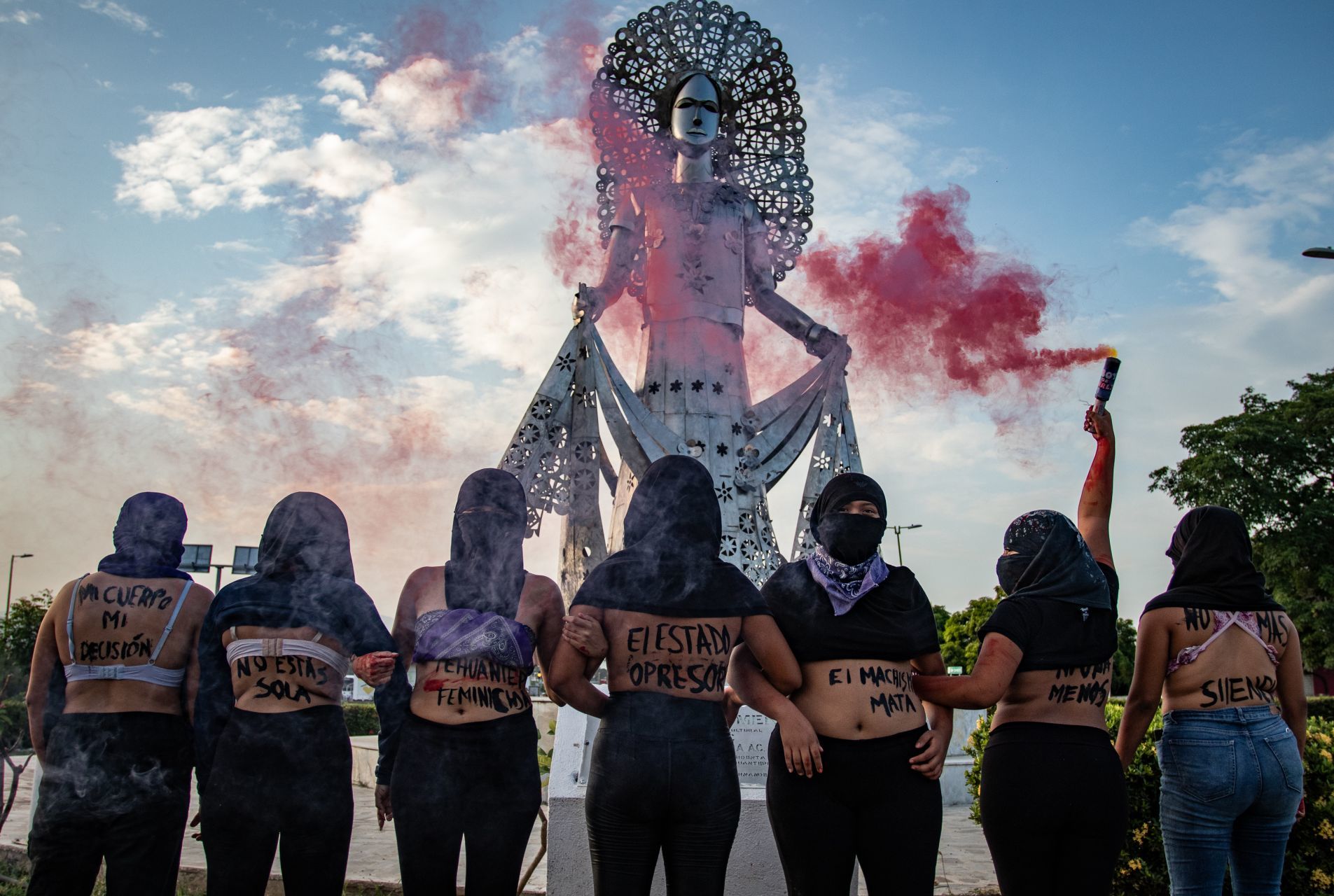 CIDH pide proteger a las mujeres durante protestas y participación en los movimientos feministas