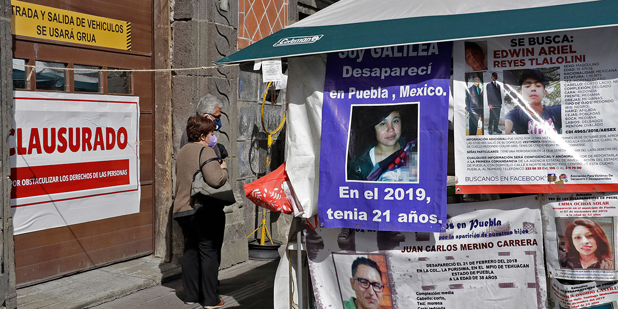 Colectivo Voz de Desaparecidos pide conocer iniciativa de Barbosa antes de sesión legislativa