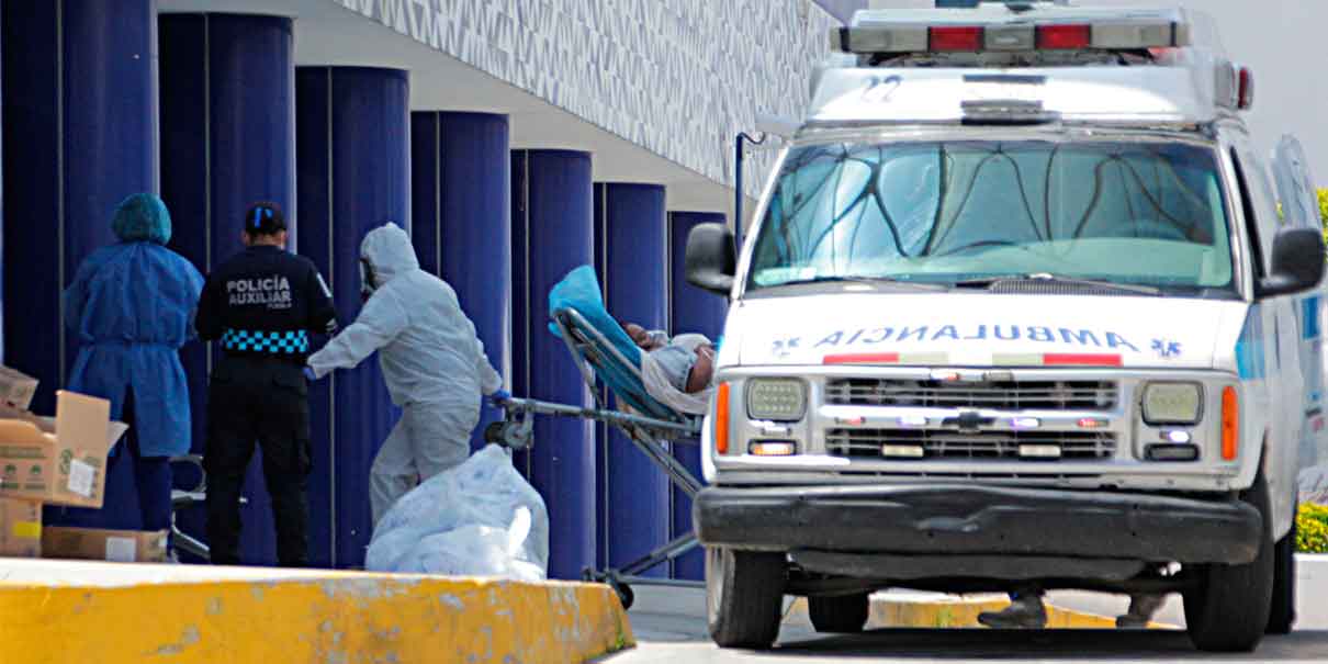 En Puebla hay 964 hospitalizados Covid, 123 se reportan graves