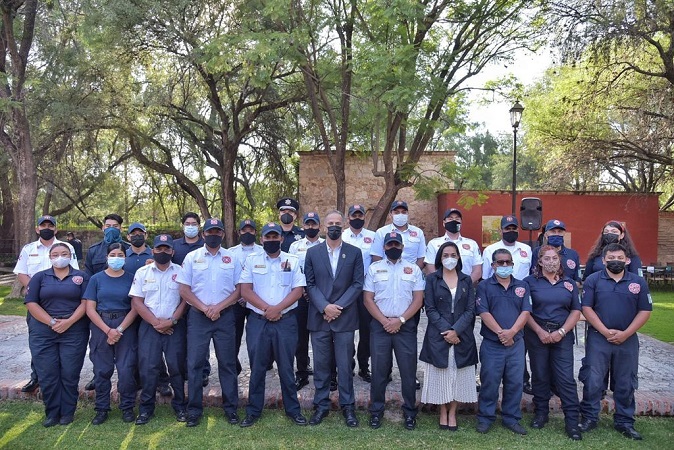 Celebran el Día del Bombero en Jesús María