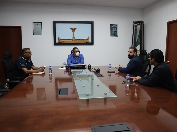 Acuerdan empresarios y SSPE compromisos para combatir delitos en Aguascalientes