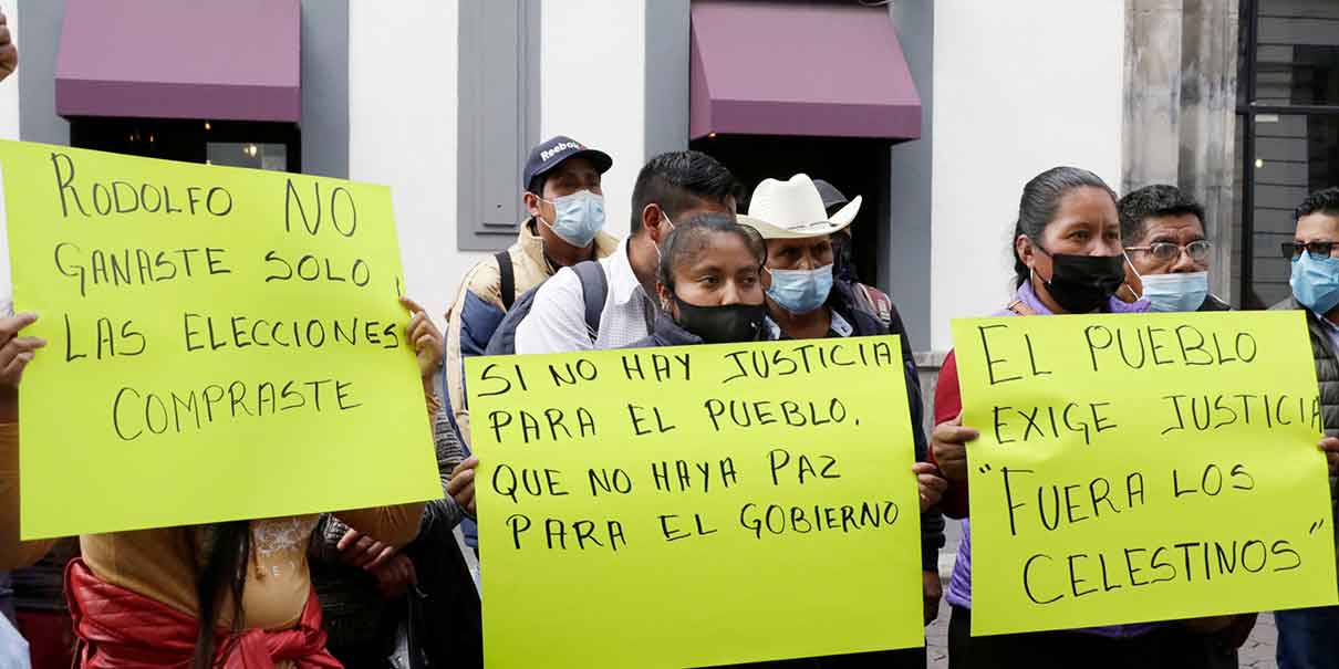 Pobladores de Coyomeapan exigen auditoría y acabar con cacicazgo en el municipio
