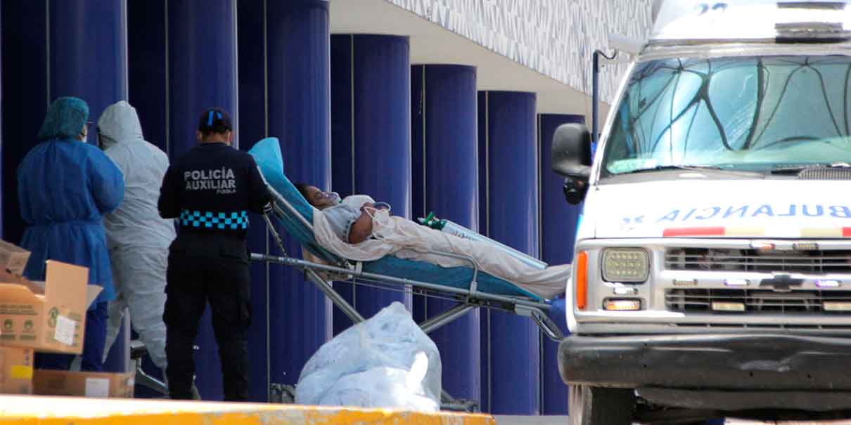 En Puebla hay mil 020 hospitalizados Covid, 178 están graves
