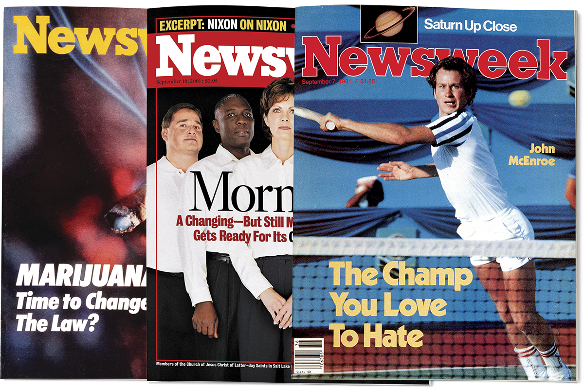 Mormones, marihuana, McEnroe&#8230; en los archivos de Newsweek