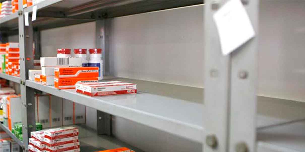 Puebla carece de material de curación, medicinas y fármacos de alta especialidad