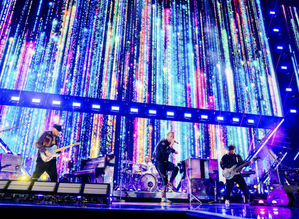 Así será la gira mundial ecorresponsable de Coldplay en 2022