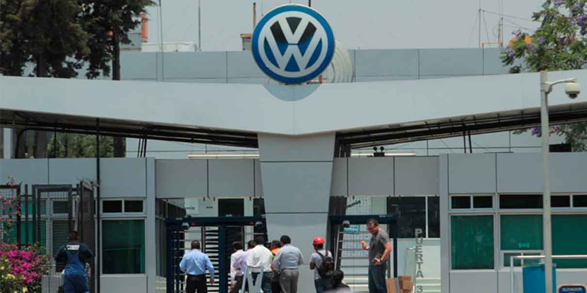 Nuevamente hoy mañana paro técnico en planta Volkswagen de Puebla