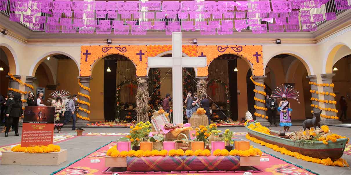 Puebla preparó gran cartel para atraer a los vivos en Día de Muertos