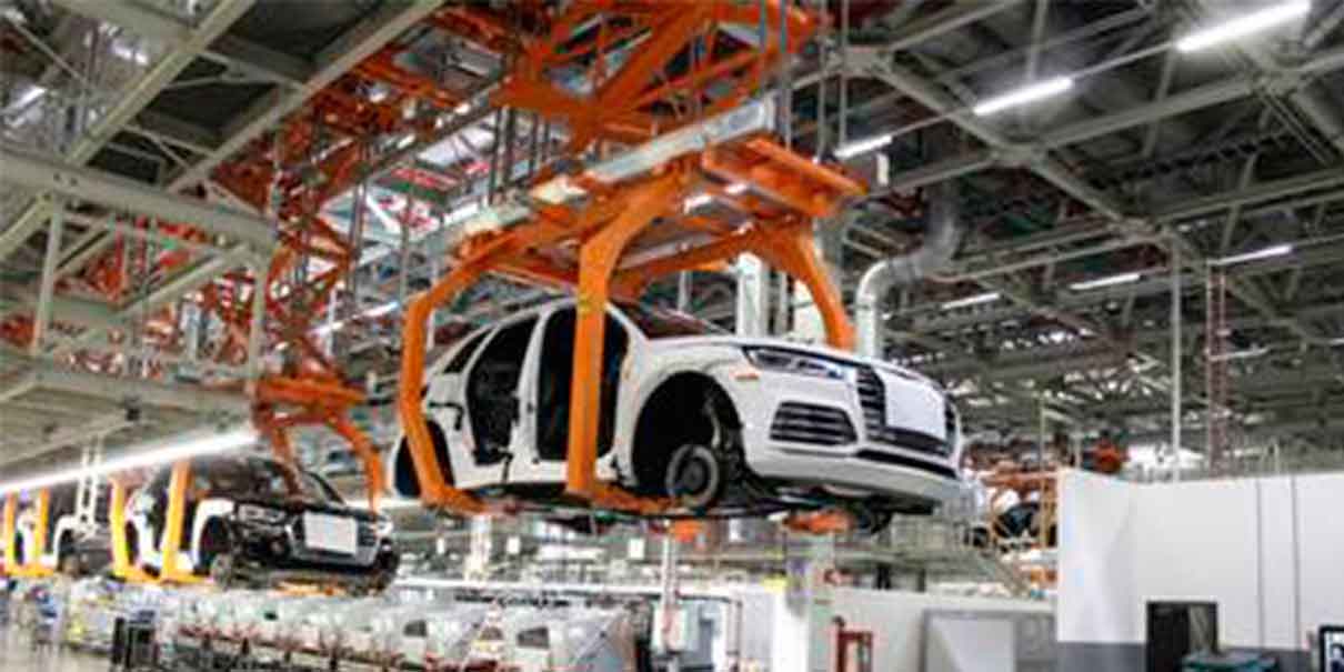 Se cayó la producción y exportación automotriz de VW y Audi Puebla