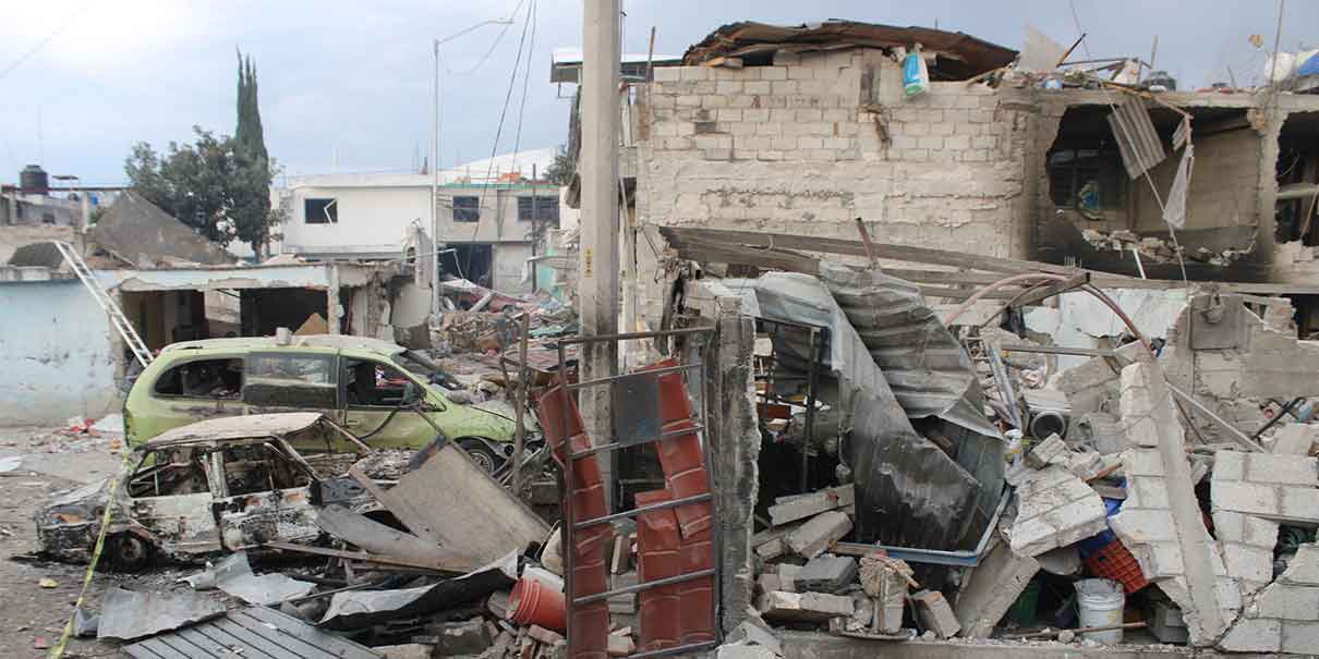 14 hospitalizados y 184 casas dañadas por explosión en Xochimehuacán