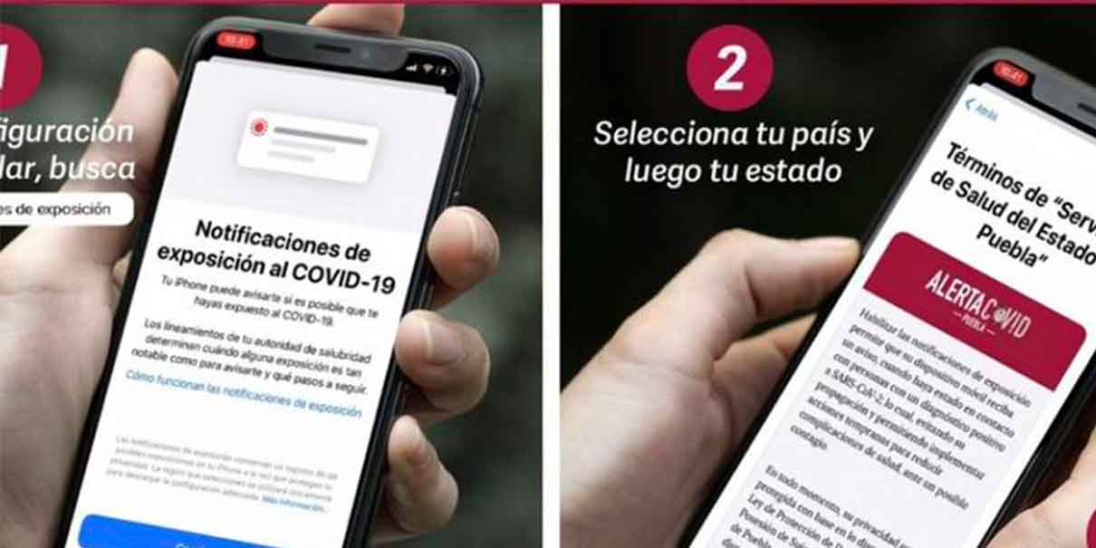 Con Alerta Covid Puebla sabrás si has estado expuesto al virus