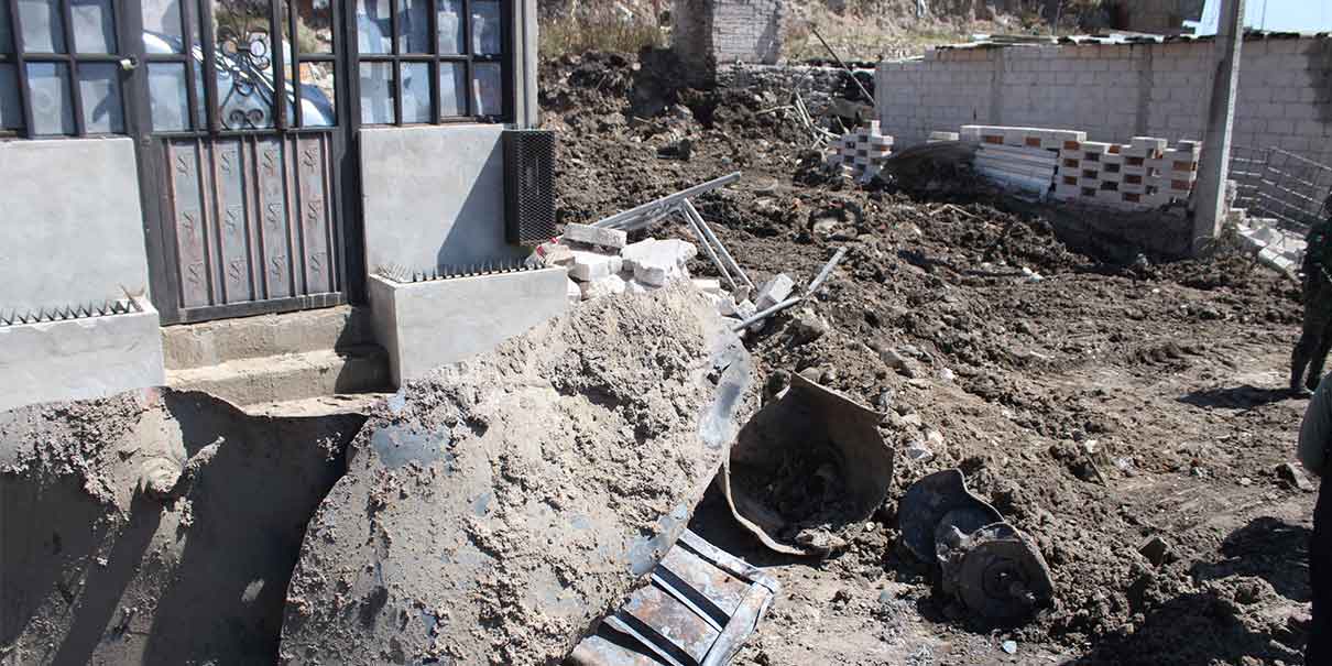 Condonarán pago del predial a 128 predios dañados por explosión en Xochimehuacán