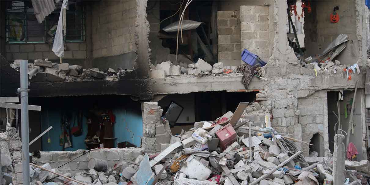 Detectan 116 predios irregulares en zona afectada por explosión en Xochimehuacán