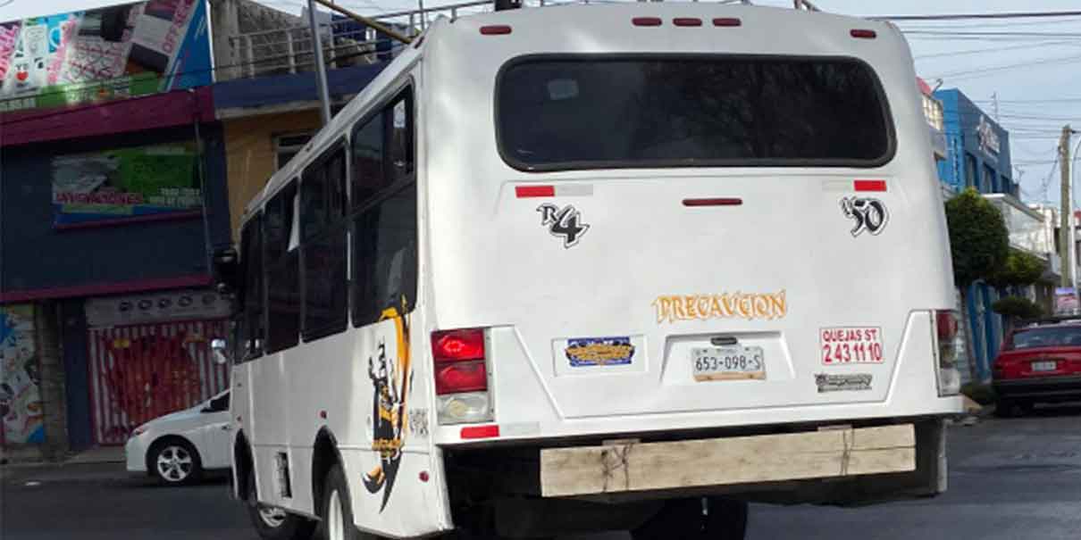 Con el pretexto de la pandemia Covid, transportistas de Puebla no mejoraron las unidades de transporte